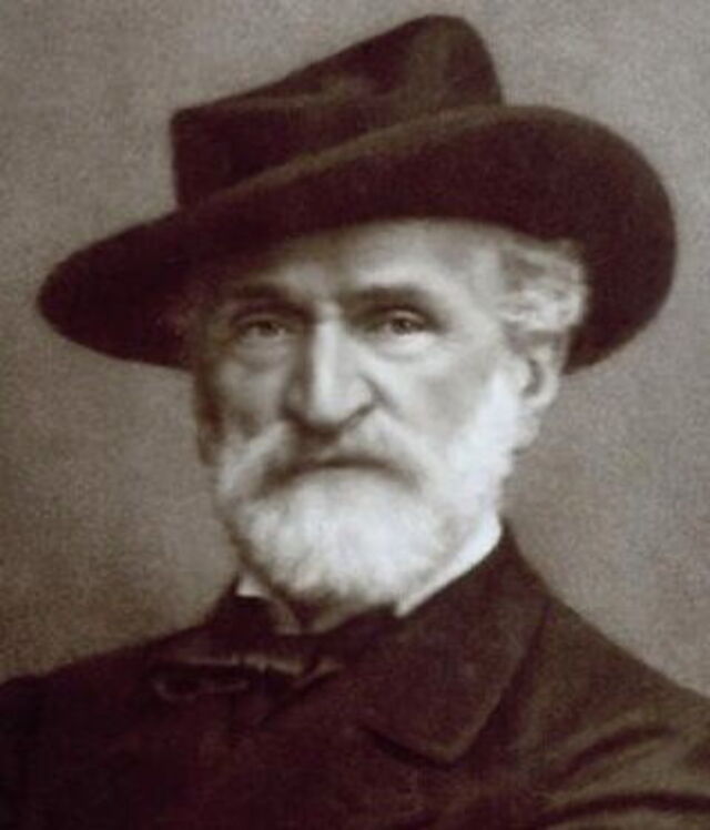 Der italienische Komponist Guiseppe Verdi