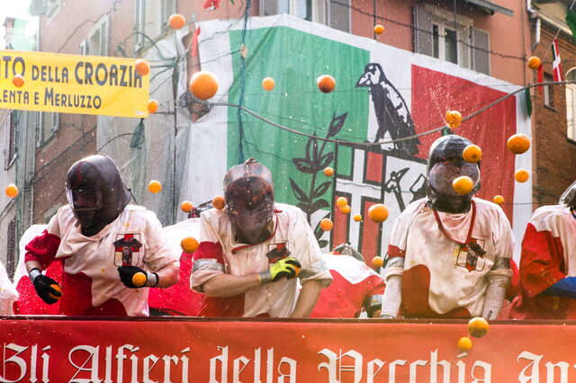 Die Schlacht der Orangen