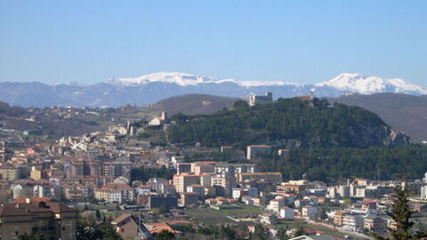 Ansicht auf Campobasso