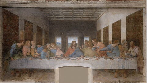 Da Vinci's 'letztes Abendmahl' Fresko