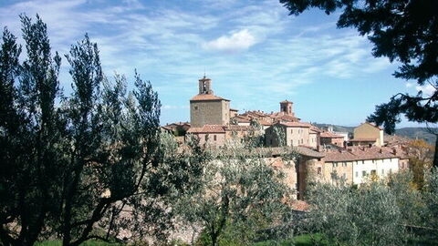Blick auf Panicale