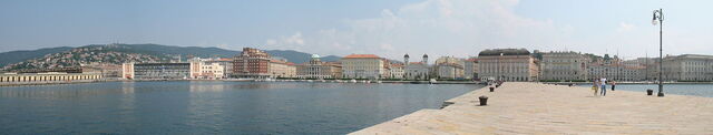 Der Hafen von Triest