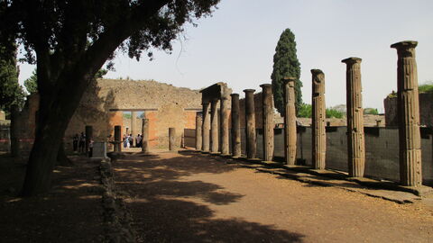 Ruinen in Pompeji