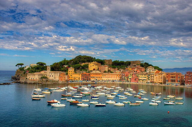 Blick auf Sestri Levante
