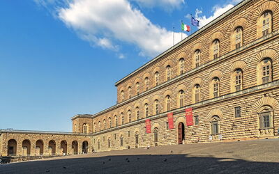 Palazzo Pitti, Außenbereich