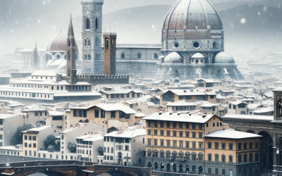Florenz im Schnee
