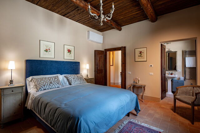 Casale Isidoro, Schlafzimmer