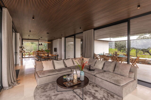 Villa Vea, Wohnzimmer