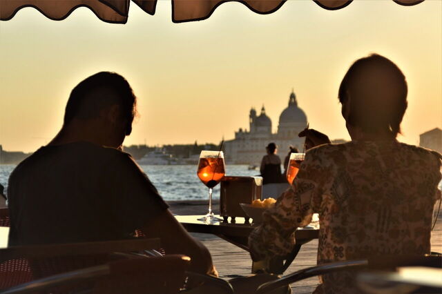 Einen Spritz in Venedig trinken
