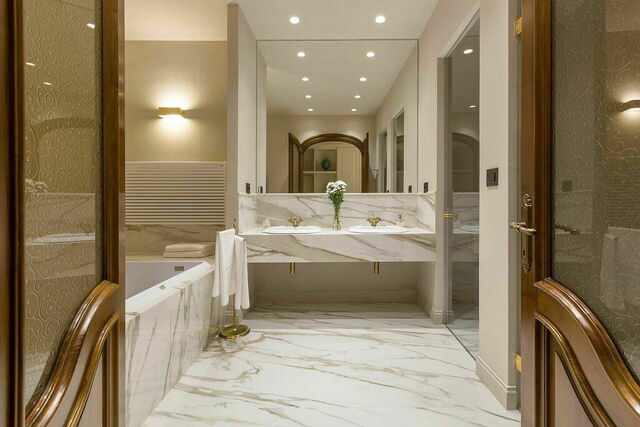Villa Oria, Badezimmer