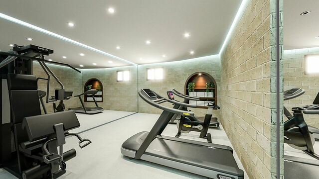 Villa Oria, Fitnessraum
