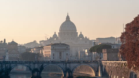 Rom bei Sonnenuntergang