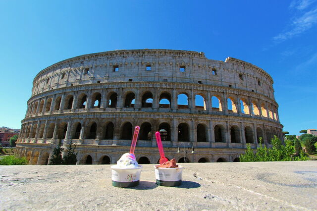 Gelato in Rom