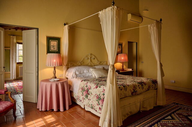 Villa Marliana, Schlafzimmer