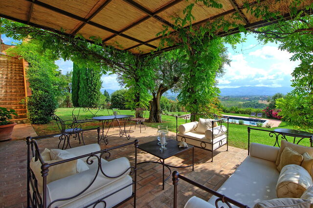 Villa Marliana, Terrasse