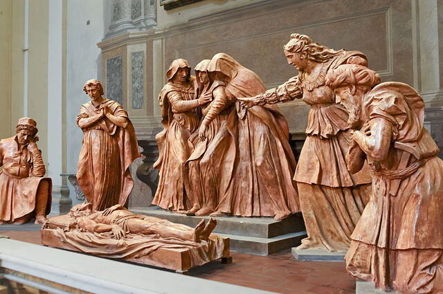 Terrakotta Figuren, Bologna Kathedrale