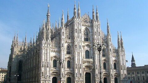 Sicht auf den Duomo von Milan