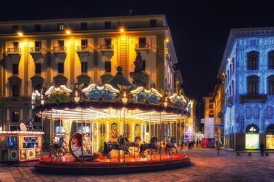 Das berühmte Karussell in Florenz