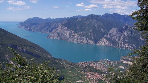 Blick über den Gardasee