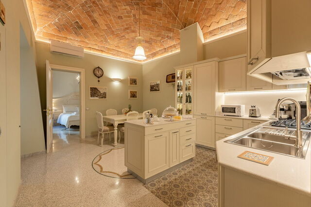 Charming Apartment Cartoni, Küche