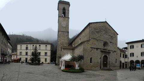 Hauptplatz in Bagno di Romagna