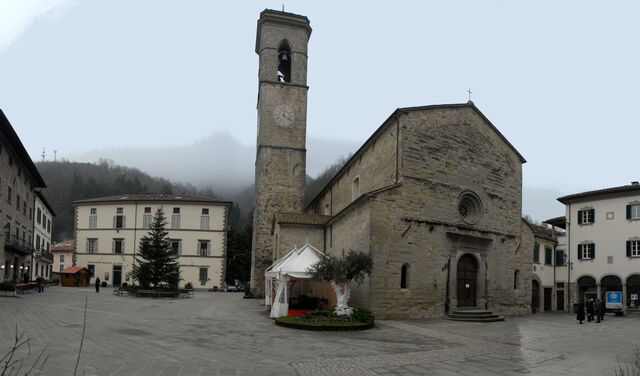 Hauptplatz in Bagno di Romagna