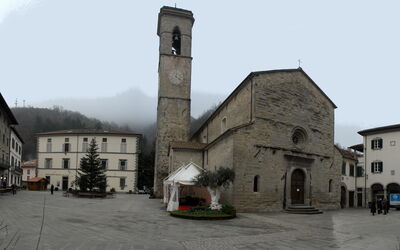 Hauptplatz in Bagno di Romagna