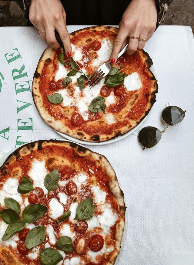 Pizza in Neapel