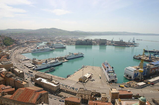 Der Hafen von Ancona