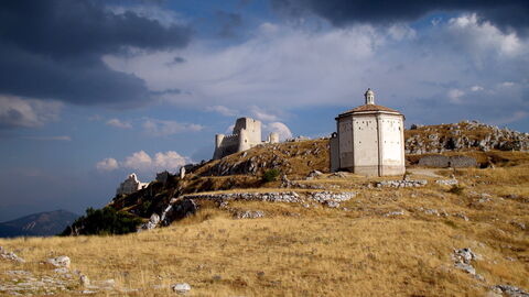 Rocca Calascio Ortschaft