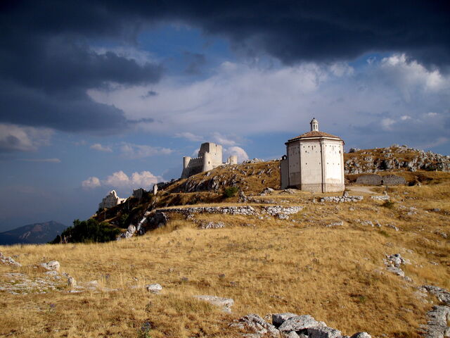 Rocca Calascio Ortschaft