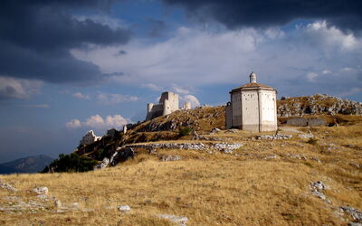 Rocca Calascio Ortschaft