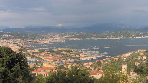 Ansicht auf La Spezia