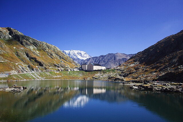 St. Bernard Pass und Hospiz