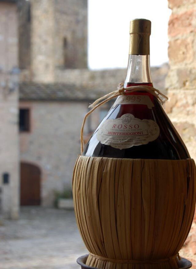 Eine Flasche Chianti