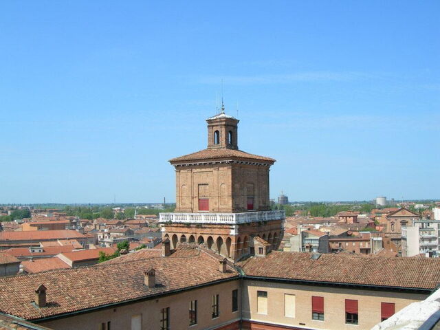 Castello Estense, Ausblick