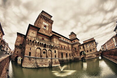 Castello Estense, Burggraben