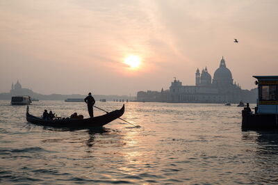 Venedig bei Sonnenuntergang