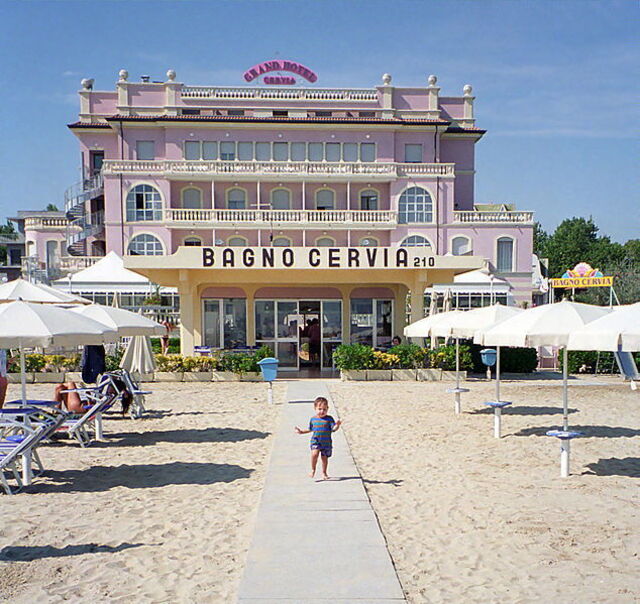 Sandstrand in Cervia