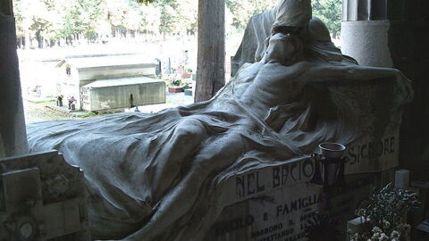 Pieta auf dem Staglieno Friedhof