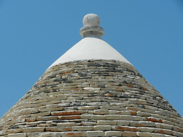 Ein Trullo Dach