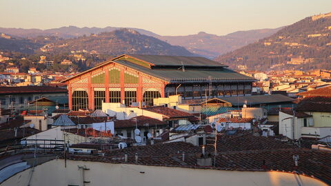 Mercato Centrale, Außenbereich