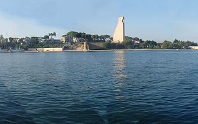 Der Hafen der Stadt Brindinsi