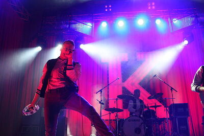 Kraftklub, einer der Stargäste von Rock im Ring, live