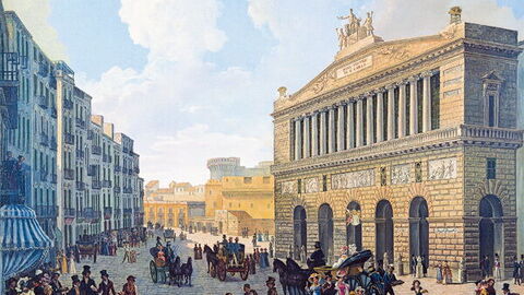 San Carlo Opernhaus 1830