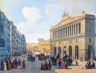 San Carlo Opernhaus 1830