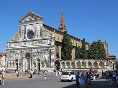 Santa Maria Novella, Außenseite