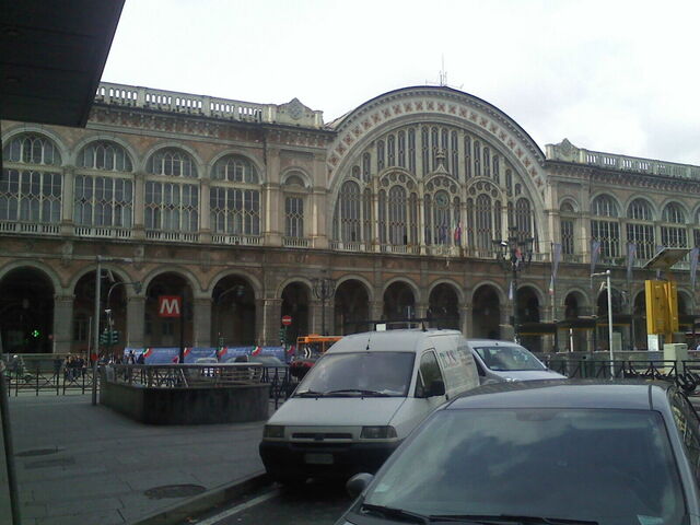 Bahnhof in Turin