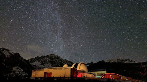 Astronomisches Observatorium im Valle D'Aosta