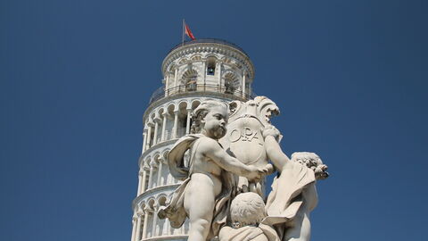Der schiefe Turm von Pisa